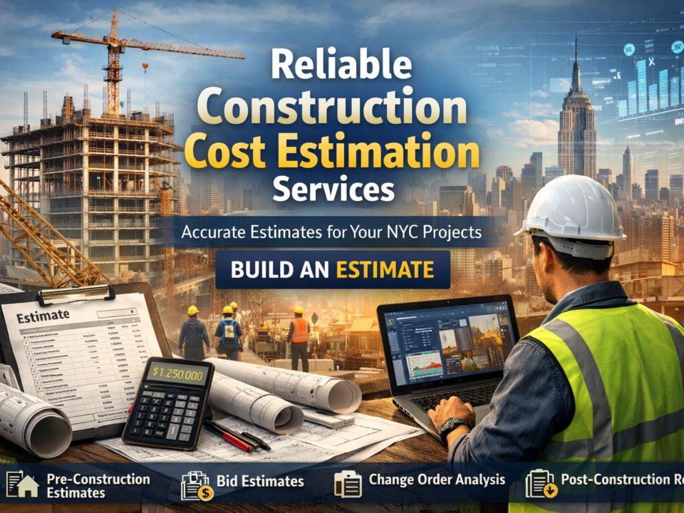Reliable Construction Cost Estimation Services
