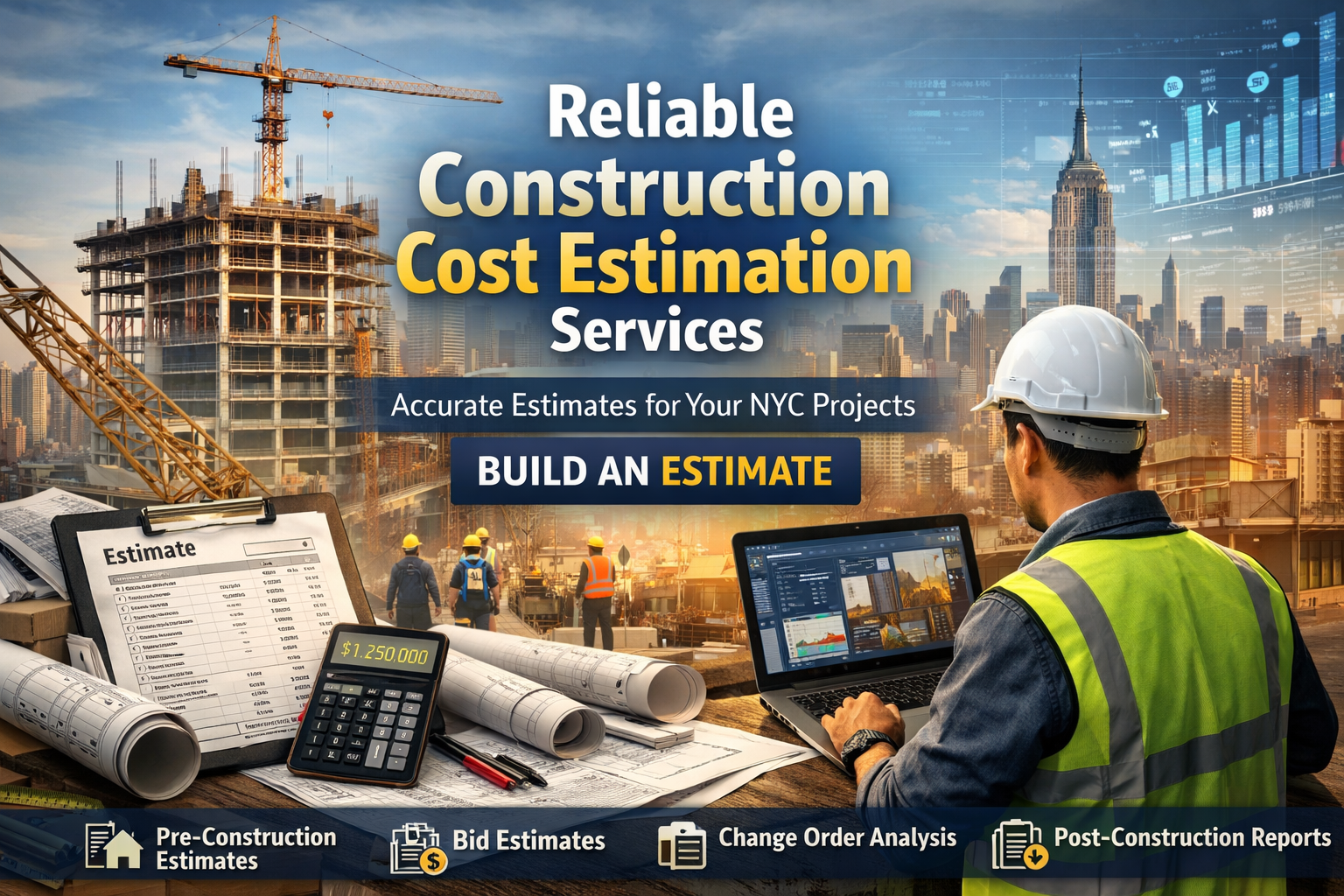 Reliable Construction Cost Estimation Services in NYC | Build An Estimate
