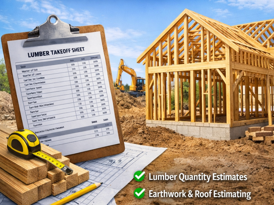 Lumber takeoff services