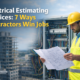 Electrical Estimating Services