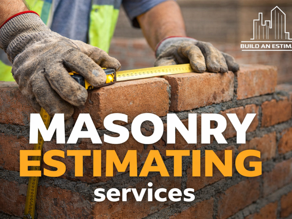 masonry estimating services