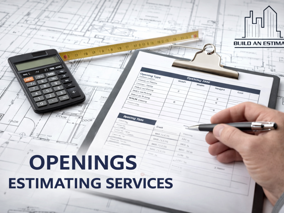 openings estimating services