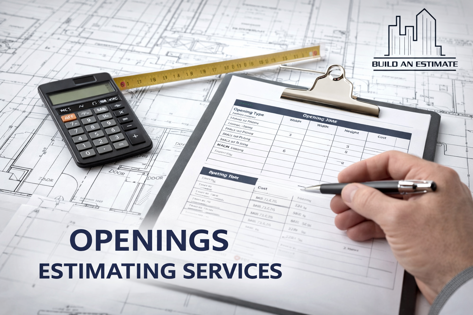 5 Key Reasons Openings Estimating Services
